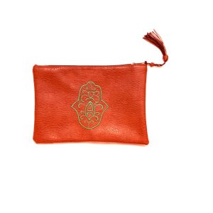 pochette simili cuir