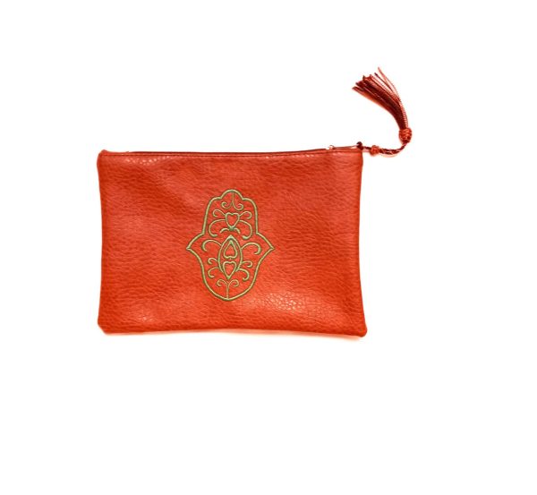 pochette simili cuir