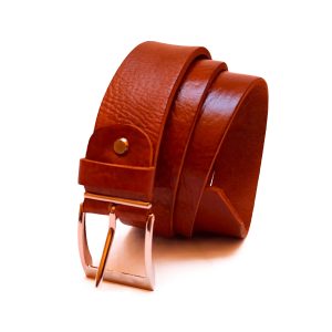 Ceinture cuir marron homme