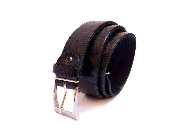 Ceinture cuir noir homme